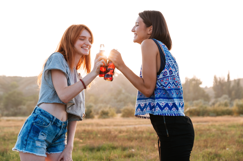 bebidas con gas